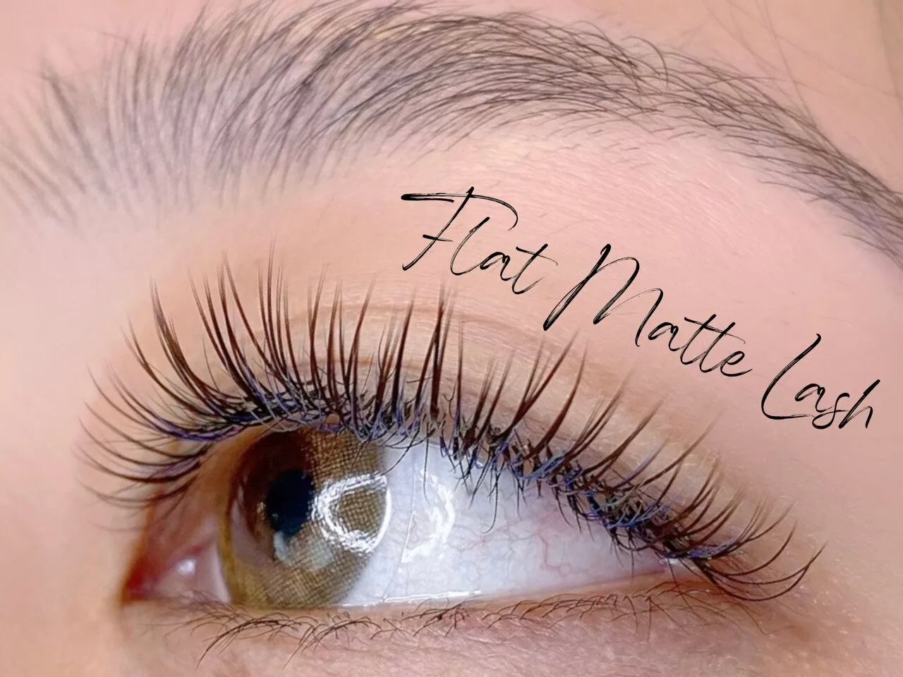 マツエク|フラットラッシュ